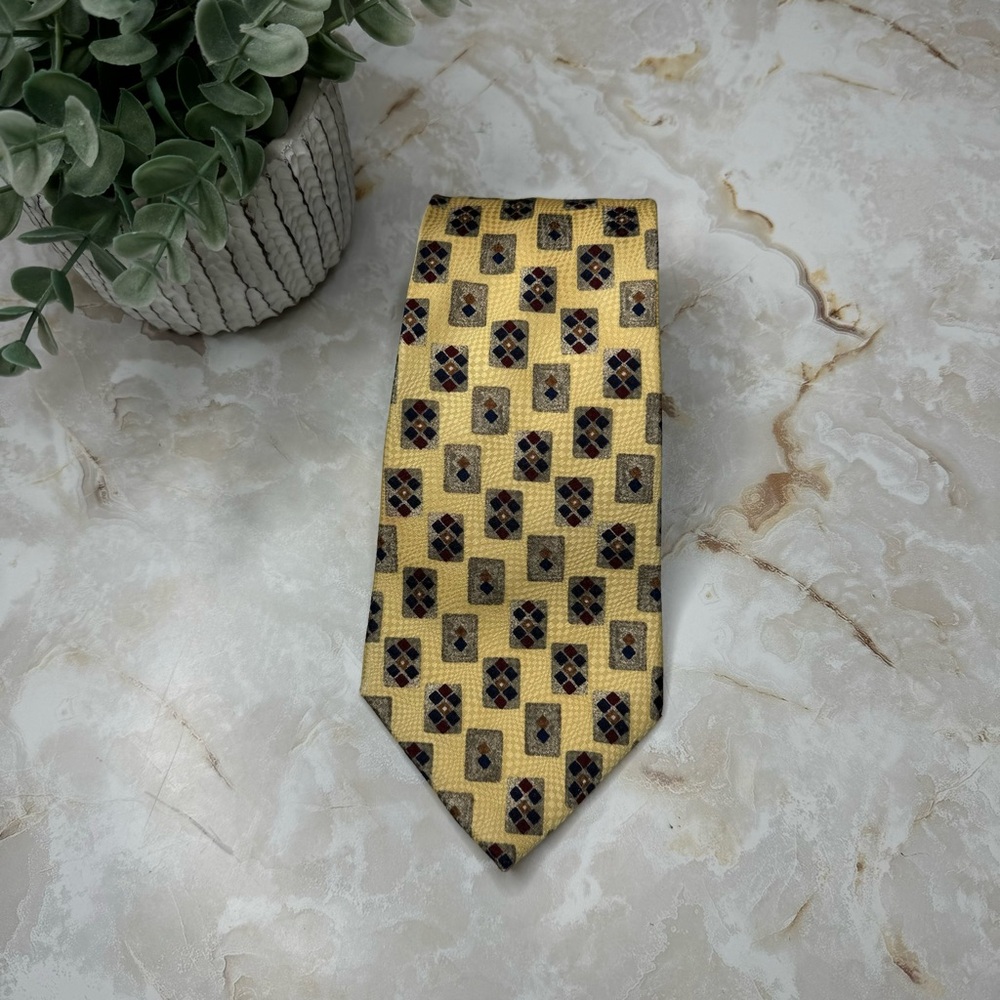 Today's Man 100% Silk Hand Made Men's Tie‎ 3 3/4" - 57"